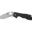 Spyderco Retract G-10 Black Plain C276GP