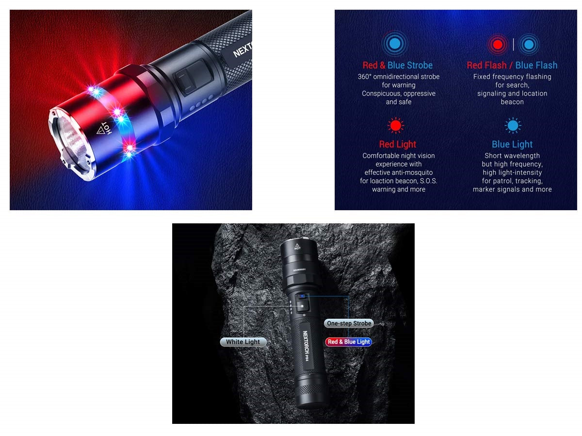 Nextorch P84 Ricaricabile 3700 Lumens Led - foto 2