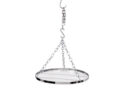 Petromax griglia sospesa treppiede H-GRATE50 acciaio cromato tre catene