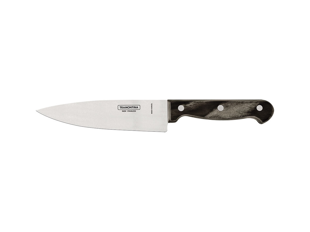 Tramontina Polywood Cuoco (Chef's knife) Cm.15 21131/196 Brown