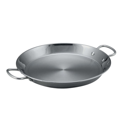 Paellera in Acciaio Inox per Induzione 32 cm