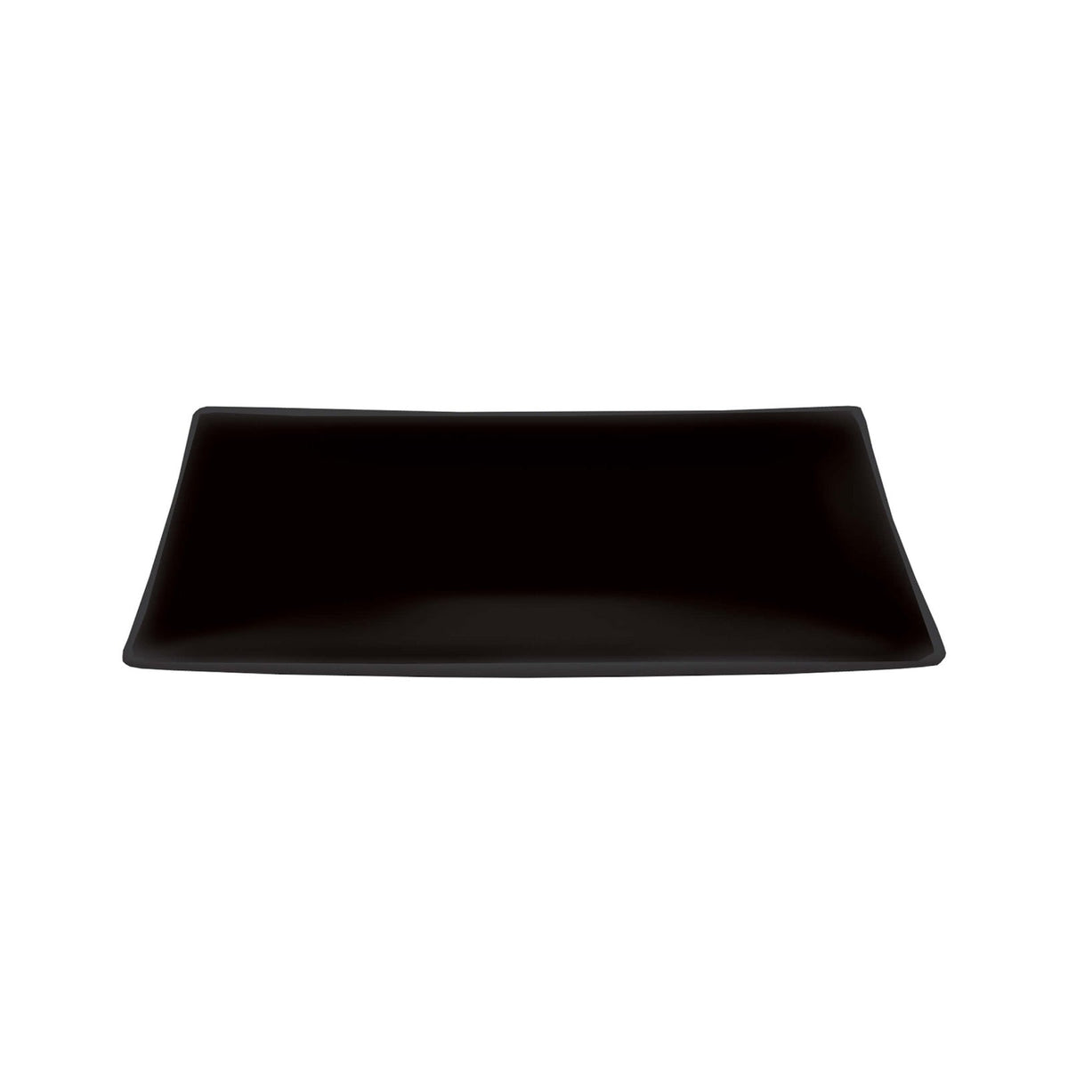 Vassoio Rettangolare in Melamina Nera 30x12 cm