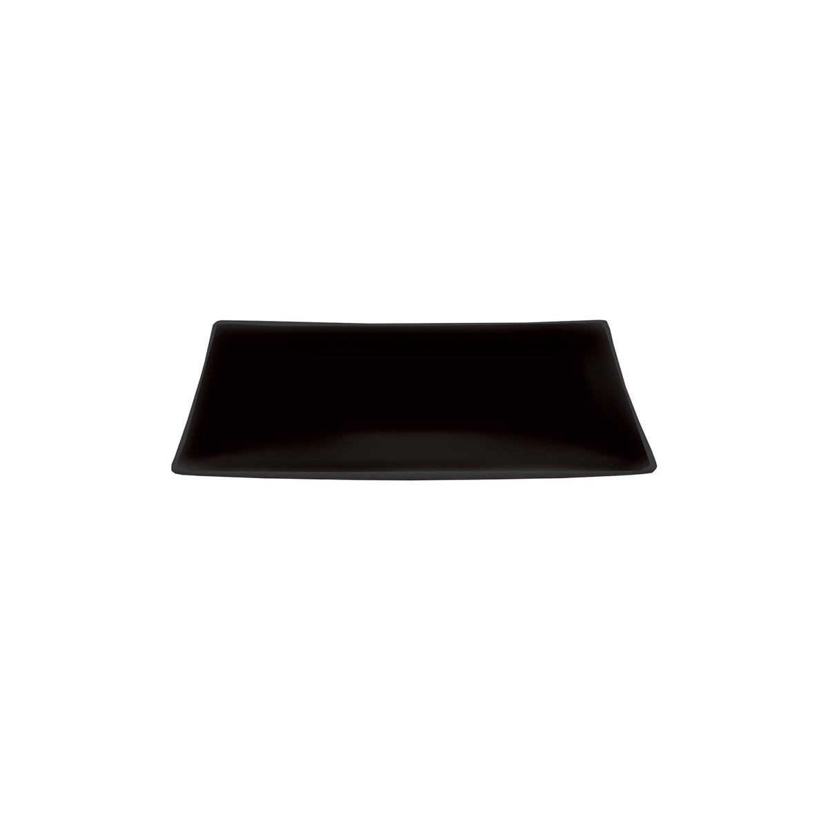 Vassoio Rettangolare in Melamina Nera 22x10 cm