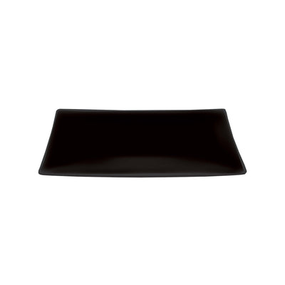 Vassoio Rettangolare Melamina Nero 28x19 cm H 2,5