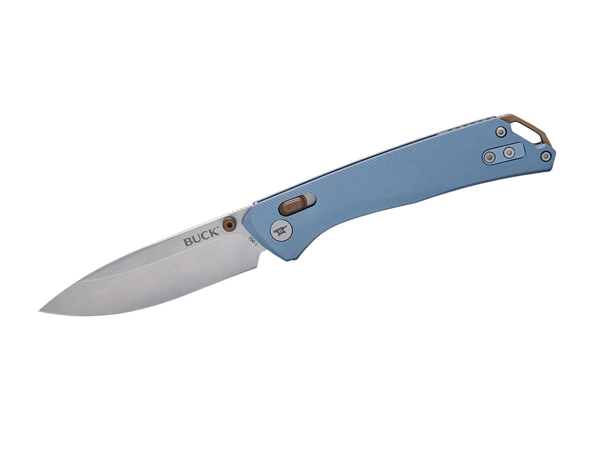 Buck Nomad Blue Satin Blade 0700Bls-B