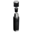Stanley Adventure To-Go Bottle 1l Black 2.0 - coperchio-tazza isolante e tappo a strappo