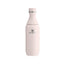 Stanley All Day Slim Bottle 350ml in acciaio riciclato 90%, Rose Quartz Gloss