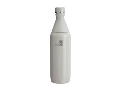 Stanley All Day Slim Bottle 590ml in acciaio riciclato, freddo 6h, Ash Gloss