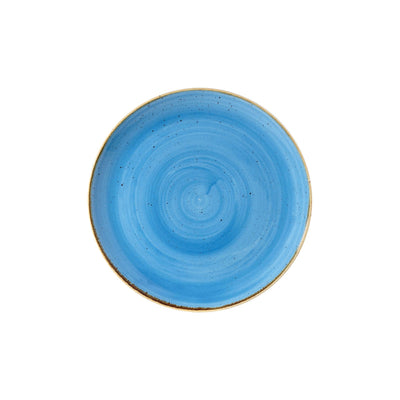 Churchill Stonecast Piatto Frutta Blu Puntinato 21,7 cm 12 Pezzi