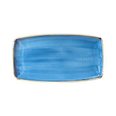 Churchill Stonecast Blu Vassoio Rettangolare 29,5x15 cm 12 Pezzi