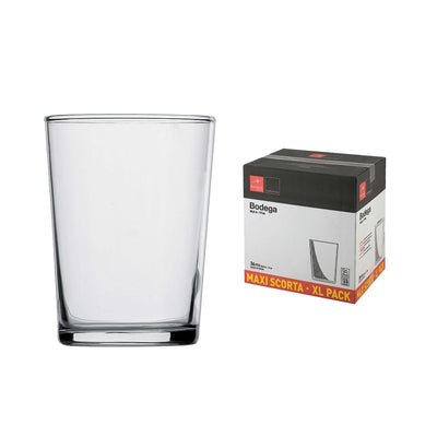 Bodega Bicchiere Maxi Vetro Temperato 50,5 cl 36 Pezzi