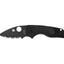 Spyderco Lil Native C230SBBK lama nera seghettata 2,42 pollici manico FRN ultraleggero - vista principale