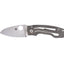 Spyderco PITS 2 C269TIP manico titanio, meccanismo senza blocco con doppi bracci a molla