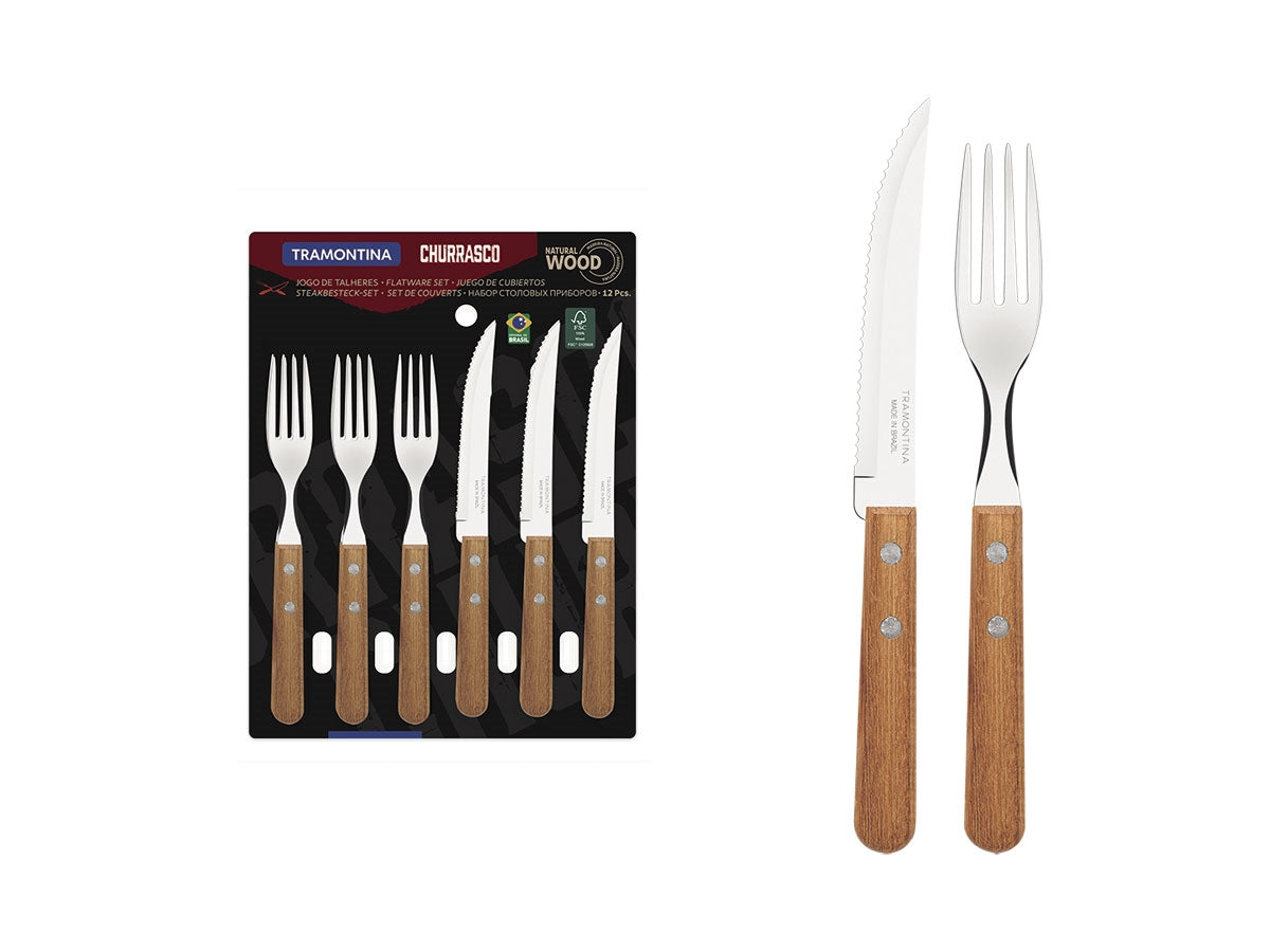 Tramontina Dynamic Set Carne/Bbq 12 Pz 22399/030