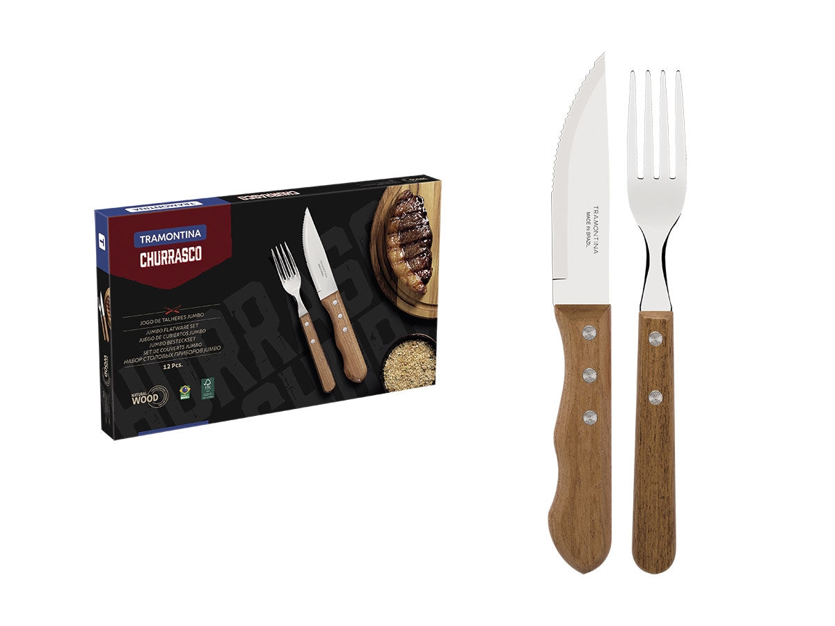 Tramontina Dynamic Set Carne/Bbq 12 Pz 22399/063