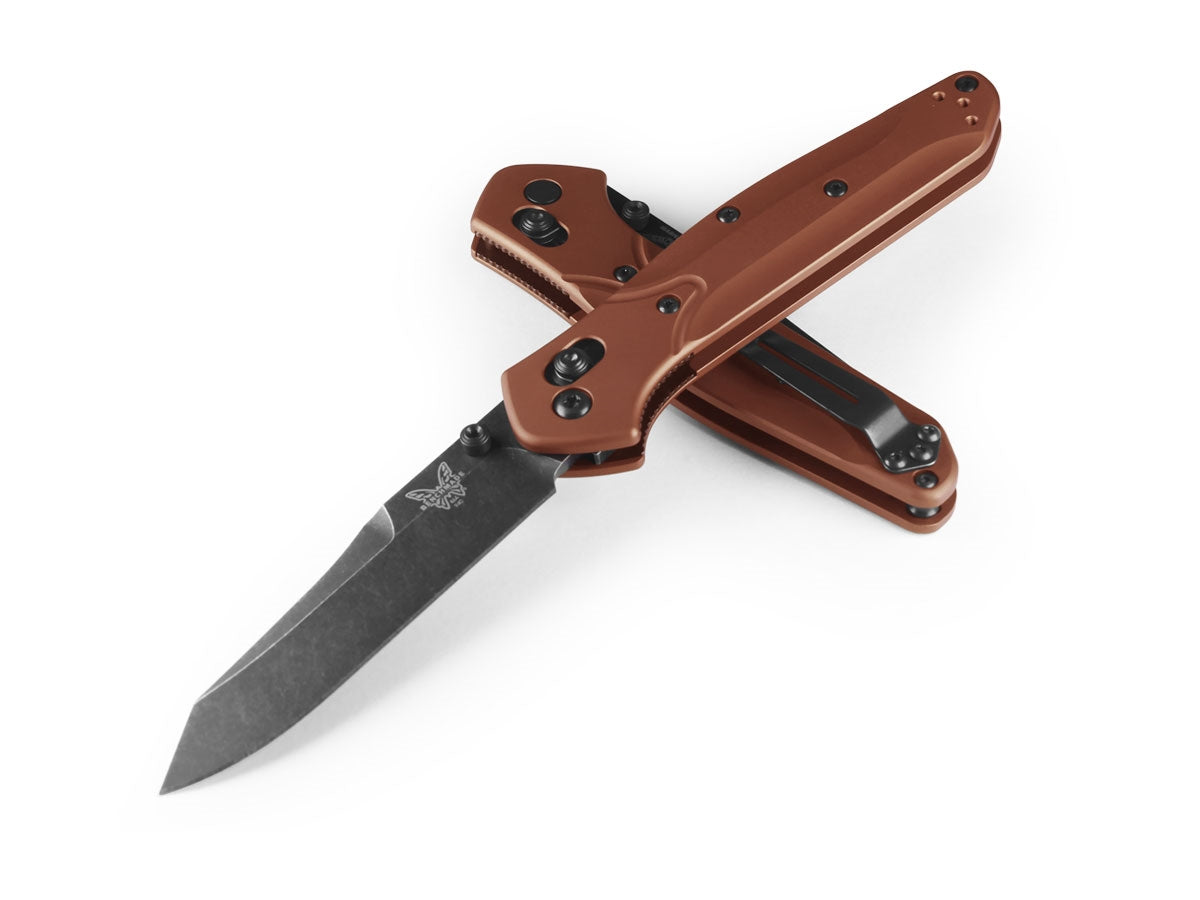 Benchmade Osborne 940BK-03 Reverse Tanto Burnt Copper Aluminium - foto 2