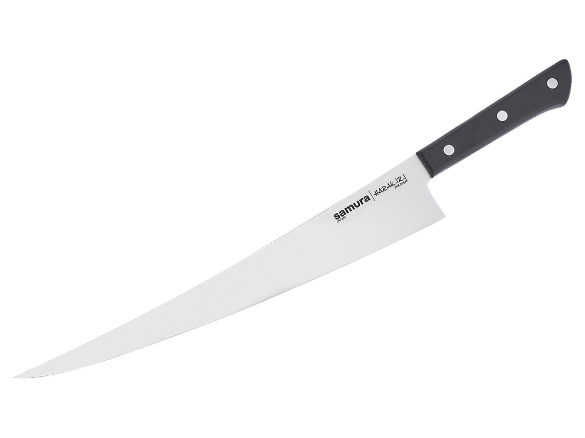 Samura Harakiri Affettare (Long Slicing knife) Cm.29 Black SHR-0049B