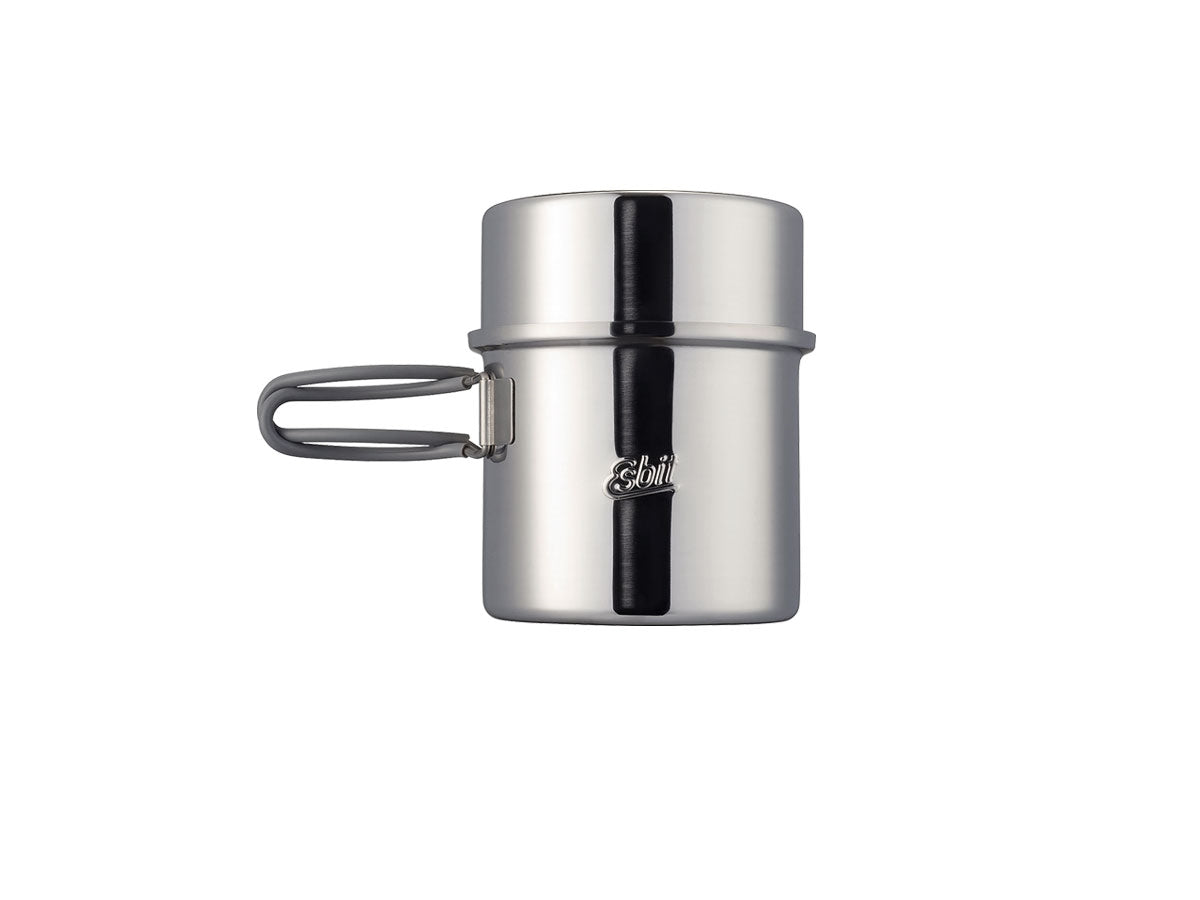 Esbit set pentole campeggio 1000ml acciaio inox con coperchio-pentola 475ml