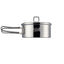 Esbit pentola campeggio 1100ml acciaio inox 18/8 con manici pieghevoli rivestiti silicone