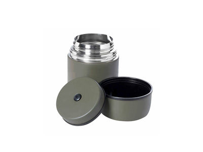 Dettaglio coperchio caraffa Esbit Classic 500 ml Olive Green usabile come ciotola