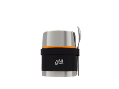 Caraffa termica Esbit Classic 500 ml Black con set posate incluso, veduta frontale