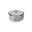 Set Esbit 1000 ml acciaio, dettaglio manico pieghevole rivestito silicone