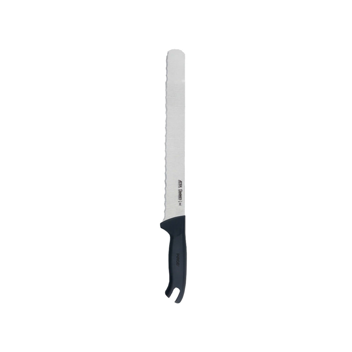 ILSA Gastro Coltello Pane 24 cm con Clip Colorate HACCP