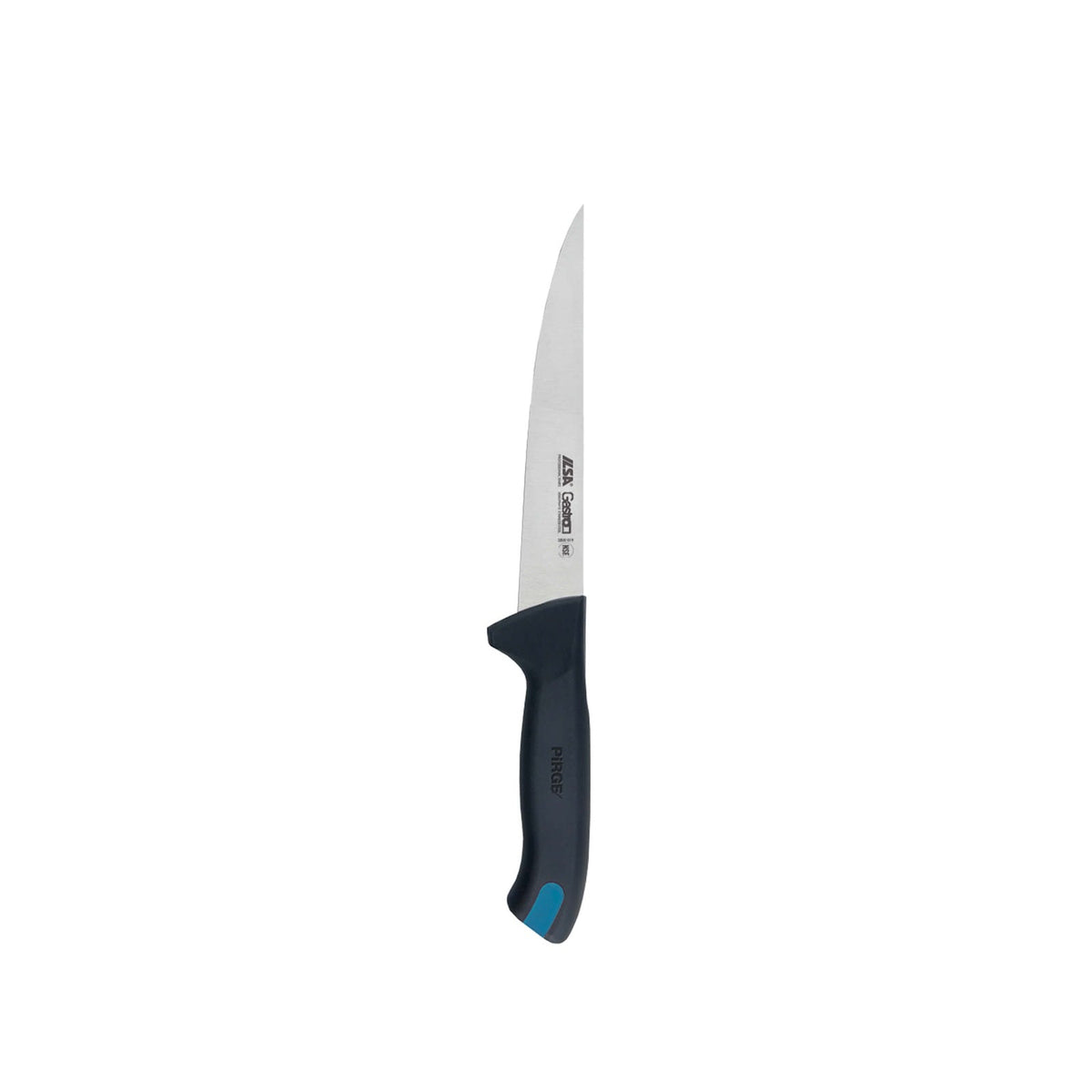 ILSA Gastro Coltello Sfilettare Pesce 18 cm con Clip Colorate HACCP