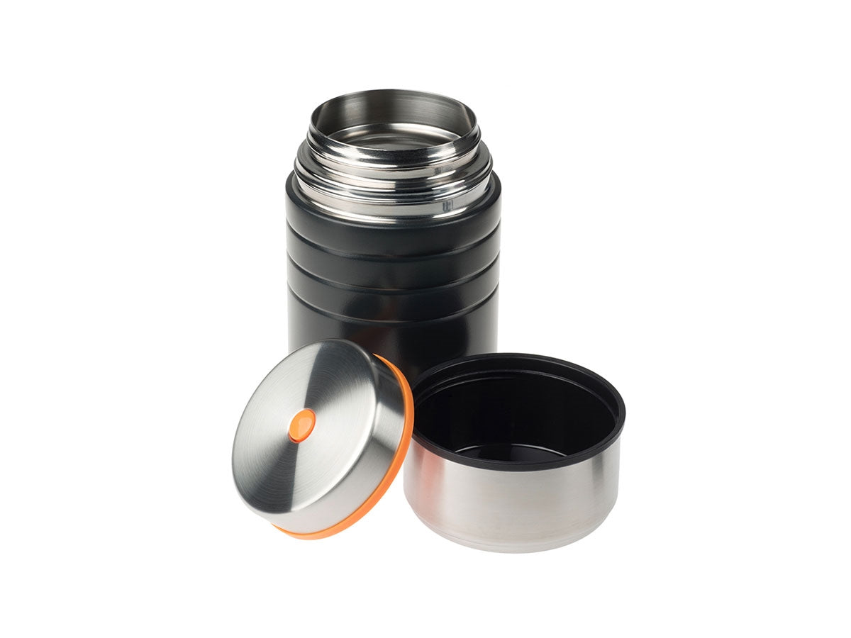 Esbit Majoris Food Jug 600ml Black - apertura ampia con verniciatura a polvere