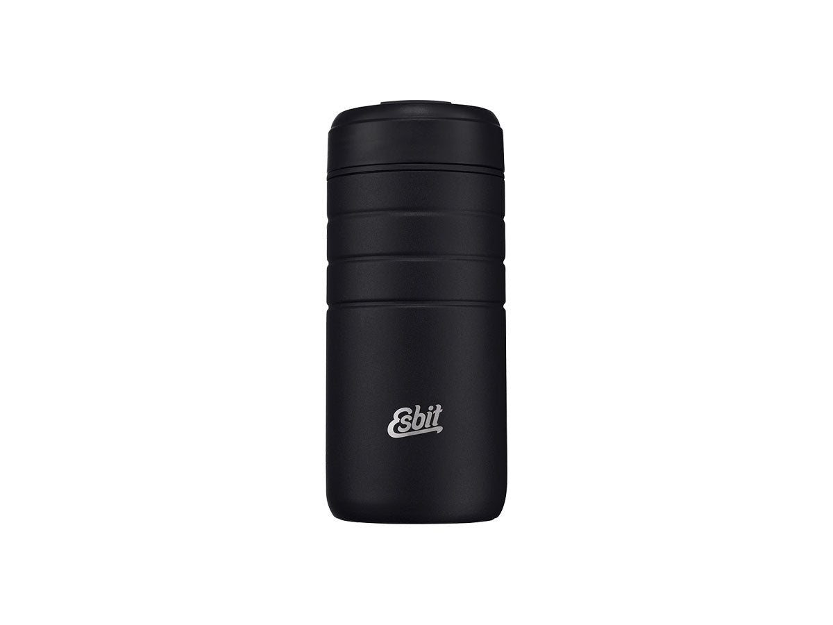 Esbit Majoris tazza termica 450ml Black in acciaio inox 18/8 con apertura flip top