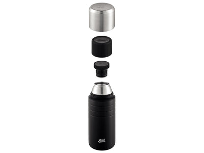 Esbit Majoris Thermos 1000ml Black - coperchio isolante superficie opaca antiscivolo