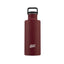 Borraccia Esbit Sculptor 750 ml Burgundy in acciaio inox con bocca larga, veduta frontale