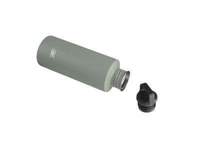 Dettaglio tappo borraccia Esbit Sculptor 750 ml Stone Grey, verniciatura a polvere