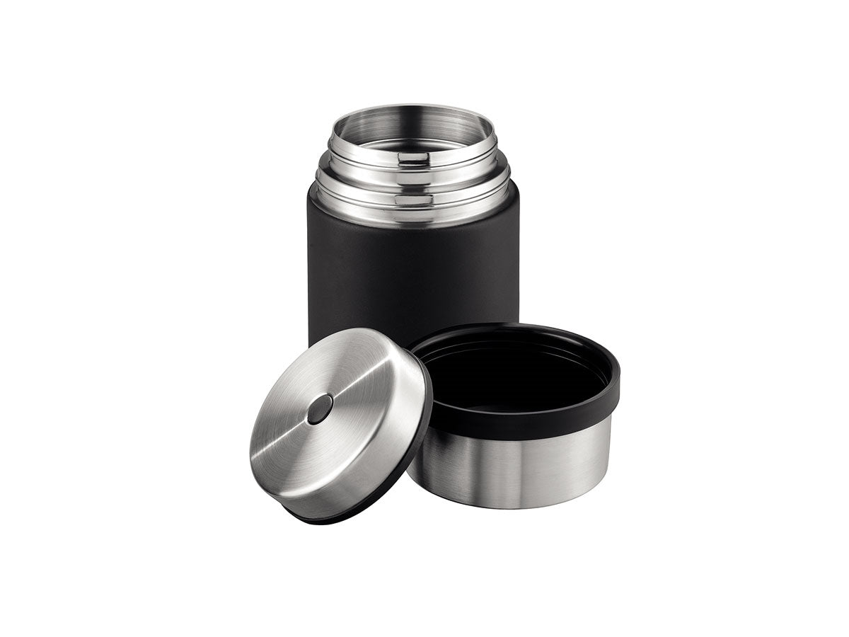 Esbit Sculptor Food Jug 500ml Black - chiusura con pulsante rilascio pressione