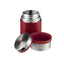 Esbit Sculptor Food Jug 500ml Burgundy - chiusura con pulsante rilascio pressione