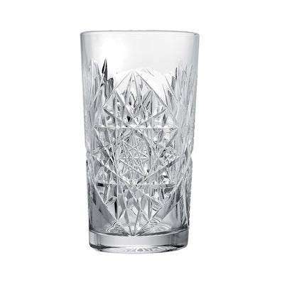 Icon Hobstar Bicchiere Long Drink in Vetro 47,3 cl 6 Pezzi