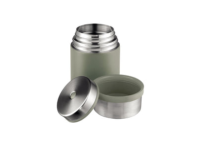 Esbit Sculptor Food Jug 500ml Stone Grey - chiusura con pulsante rilascio pressione