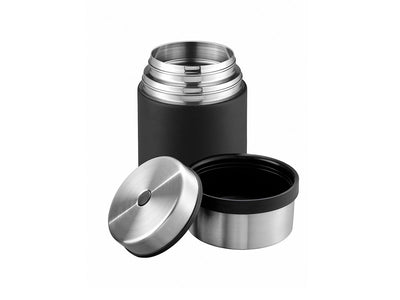 Esbit Sculptor Food Jug 750ml Black - chiusura con pulsante rilascio pressione