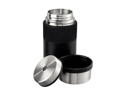 Esbit Sculptor Food Jug 1000ml Black sleeve - chiusura con pulsante rilascio pressione