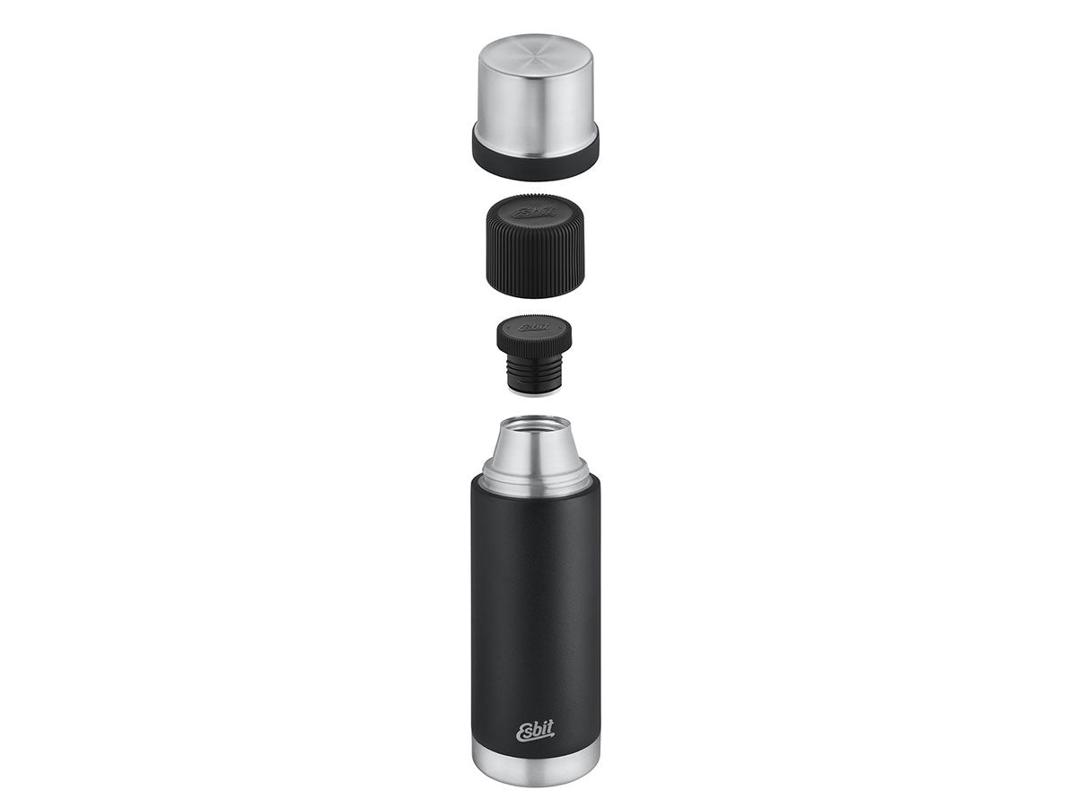 Esbit Sculptor thermos 1000ml nero dettaglio tappo