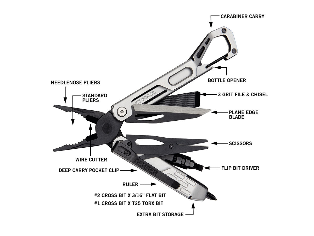 Gerber Stakeout Drive Black/Silver 1077539 - foto 2