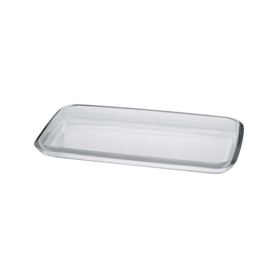 VDV Fenice Vassoio Rettangolare in Vetro 33x16 cm