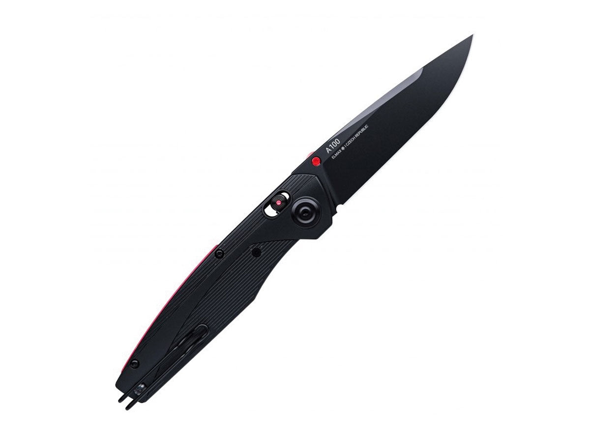 ANV Knives A100 BB DLC ELMAX GRN BLACK / ALOCK ANVA100-016