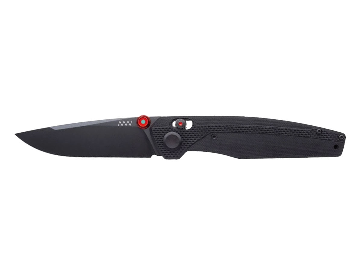 ANV Knives A200 BB DLC SANDVIK G10 BLACK / ALOCK ANVA200-005