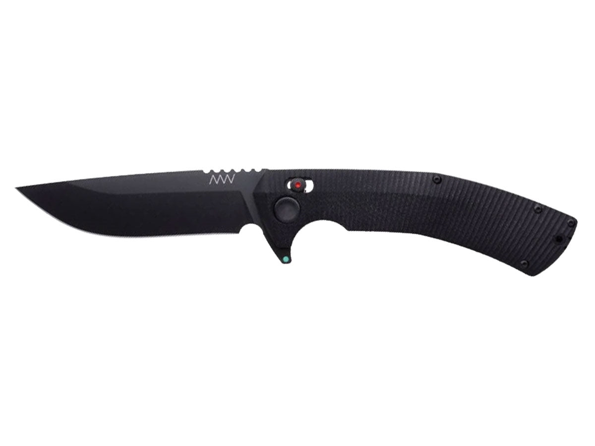 ANV Knives A400 BB DLC SLEIPNER G10 BLACK / ALOCK ANVA400-001