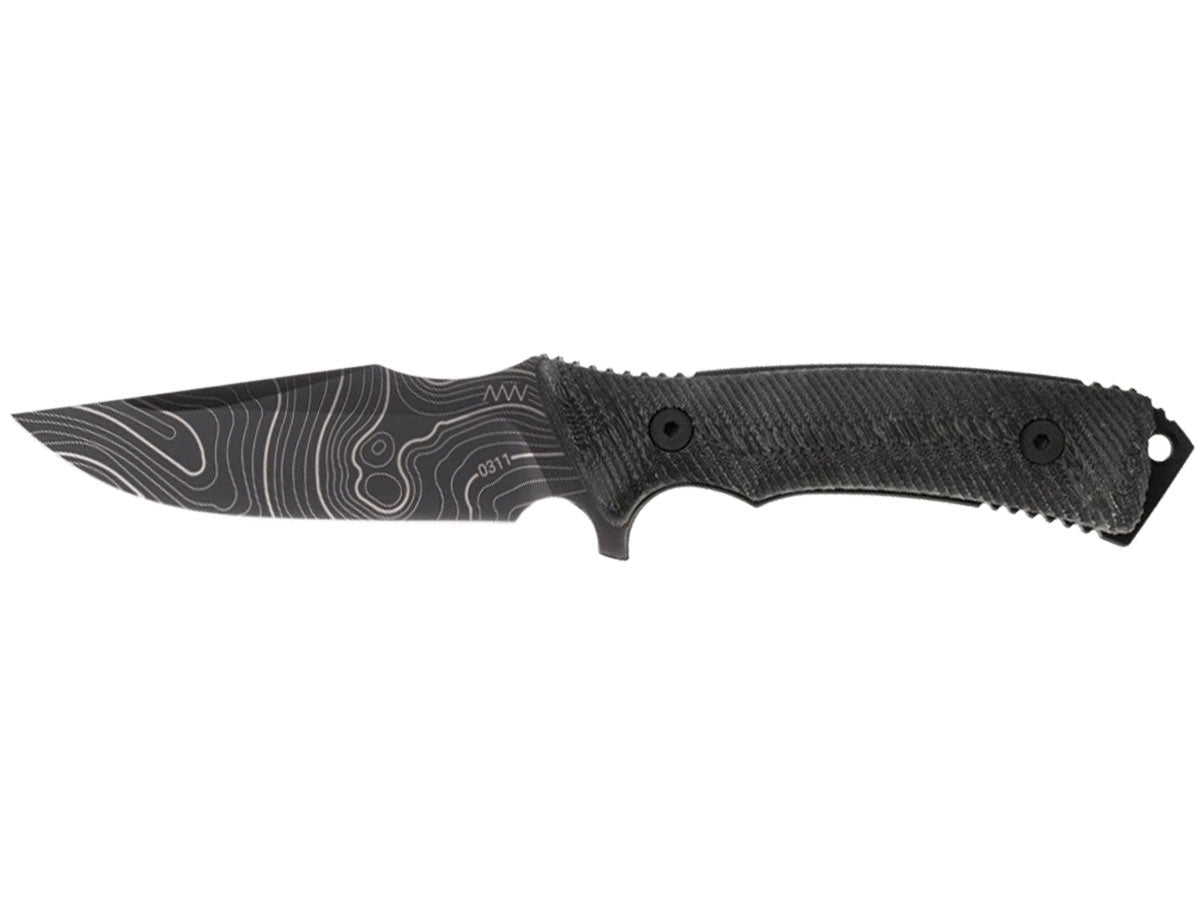 ANV Knives M311 SPELTER TOPO MICARTA BLACK KYDEX BLACK ANVM311-004