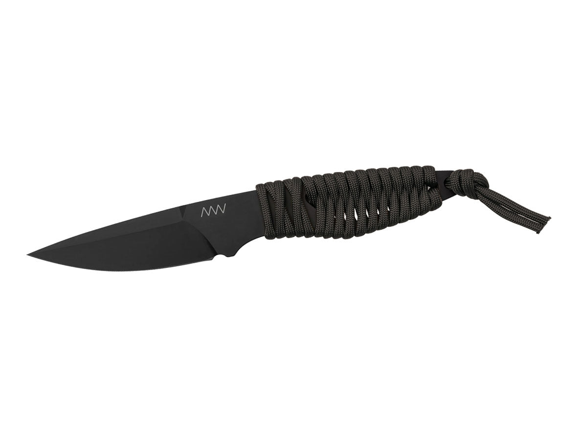 ANV Knives P100 SANDVIK CERAKOTE BLACK PARACORD ANVP100-037