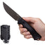 ANV Knives P200 CERAKOTE BLACK GRNPU BLACK KYDEX BLACK ANVP200-046