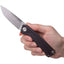 ANV Knives Z200 PLUS BB STONEWASH G10 BLACK ANVZ200PLUS-001