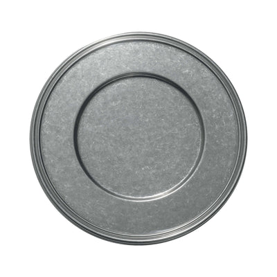 Pinti Sottopiatto Bernini in Acciaio Inox Anticato Ø 31 cm